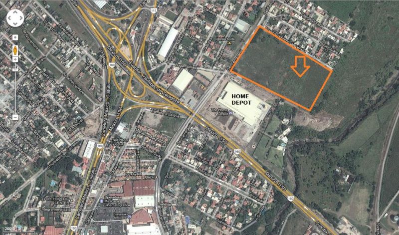 Terrenos en 2 de Mayo