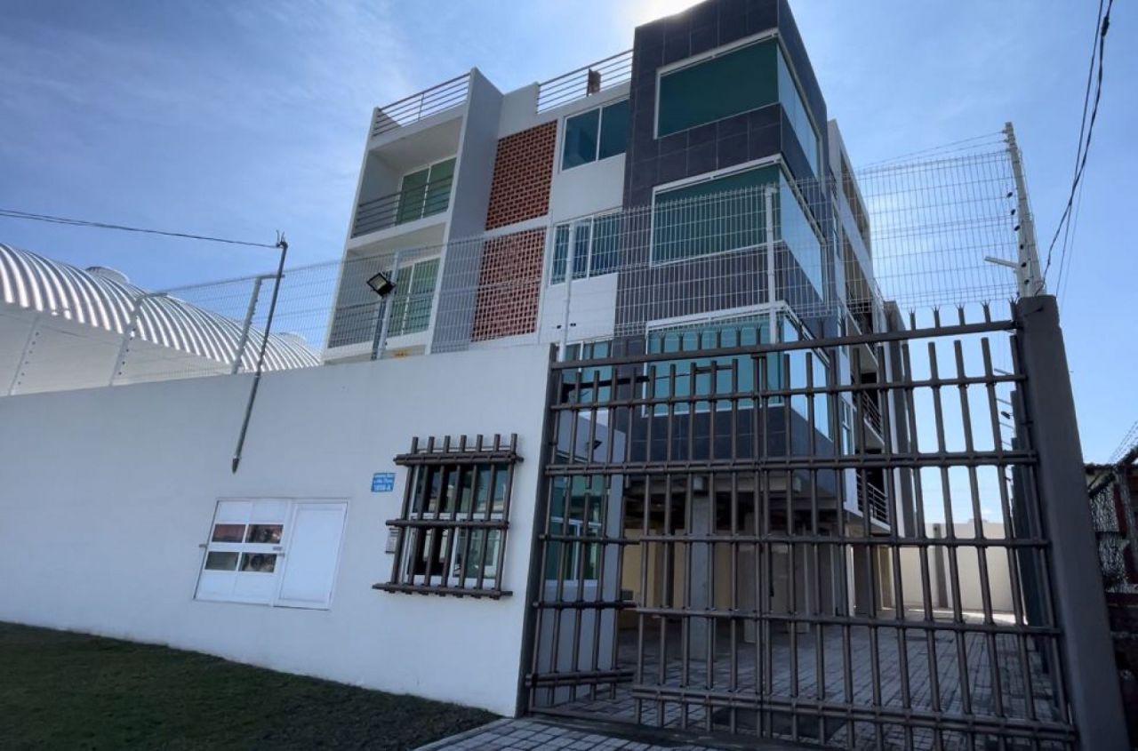 Edificios en San Bernardino Tlaxcalancingo