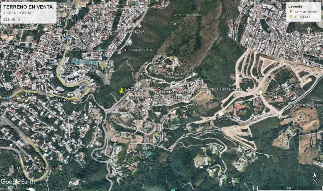 Terreno Mesa de La Corona SPGG