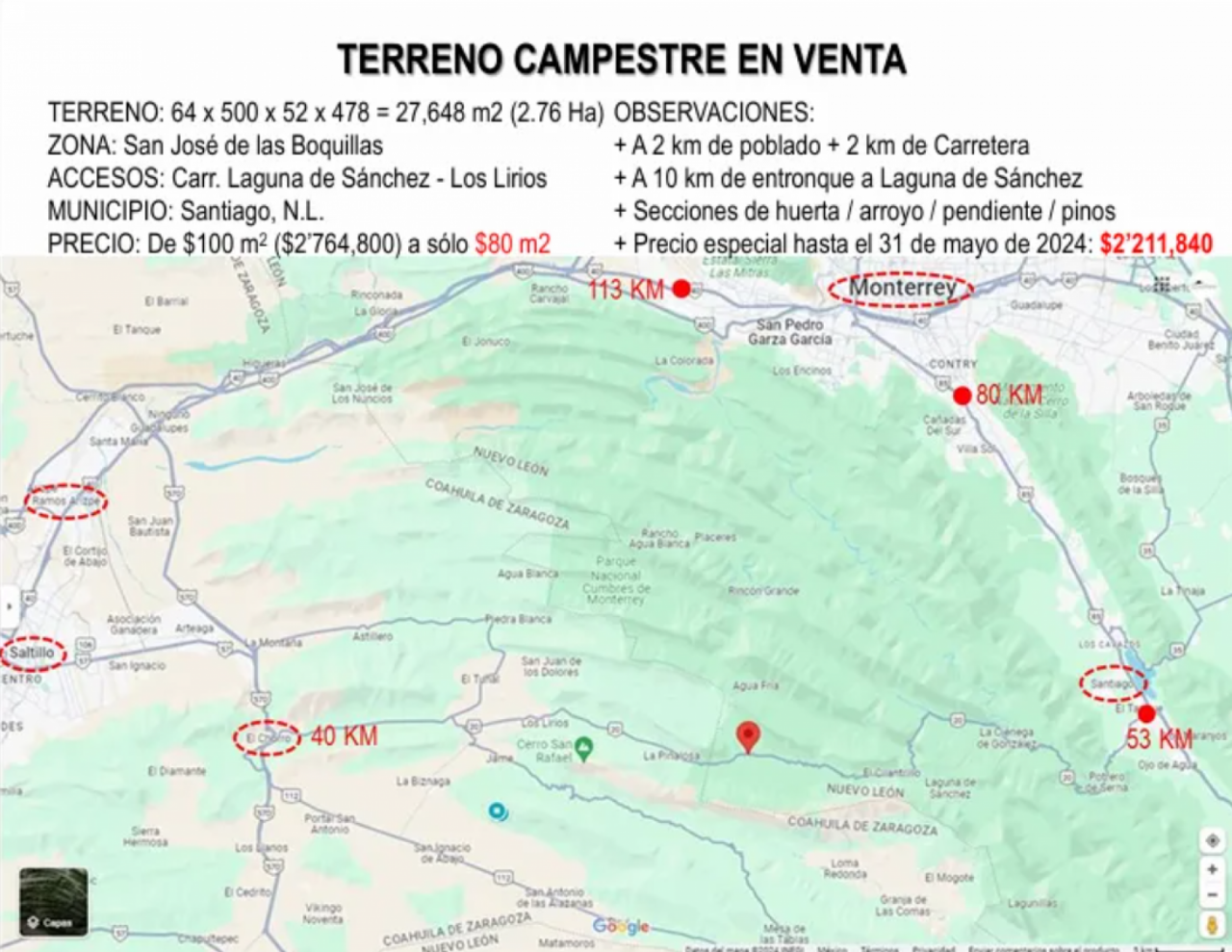 terreno en venta santiago