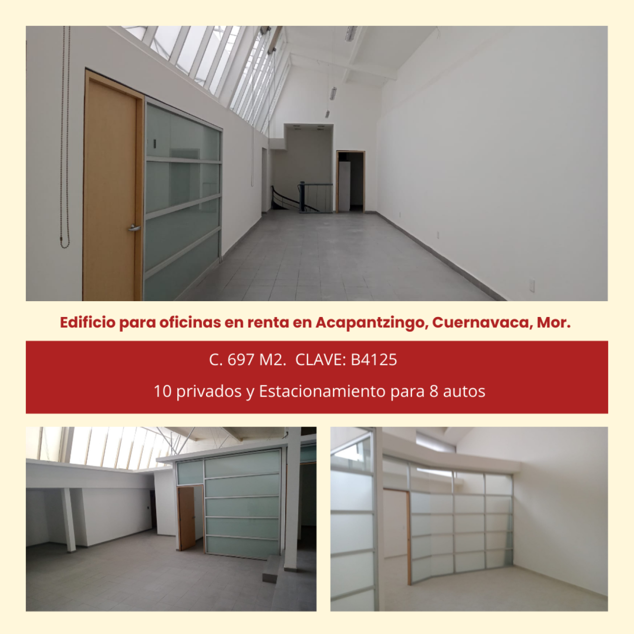 Oficinas en Acapantzingo