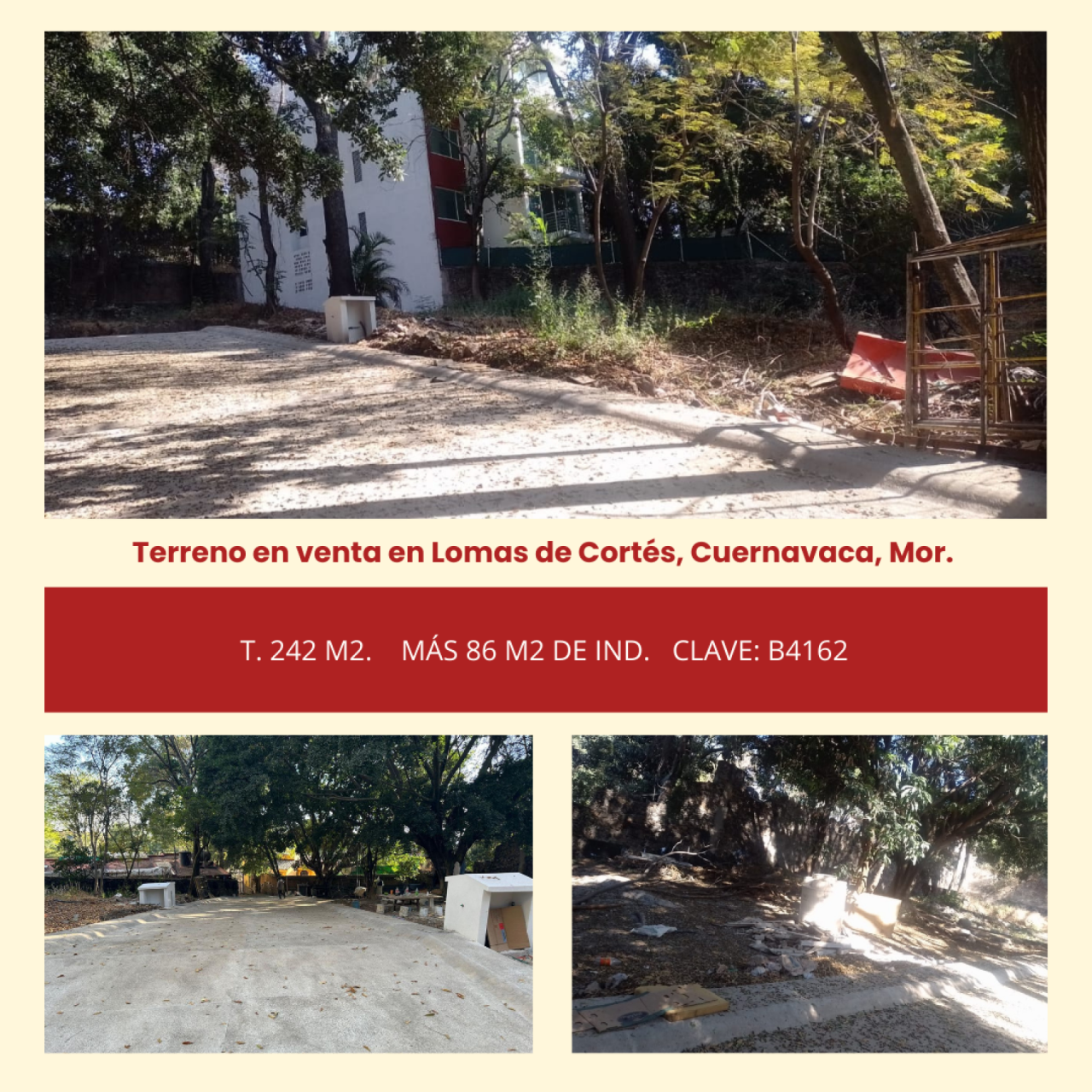 Terrenos en Lomas de Cortes