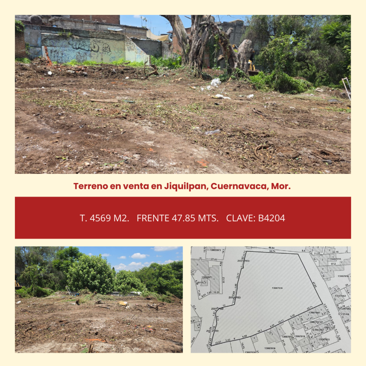 Terrenos en Jiquilpan