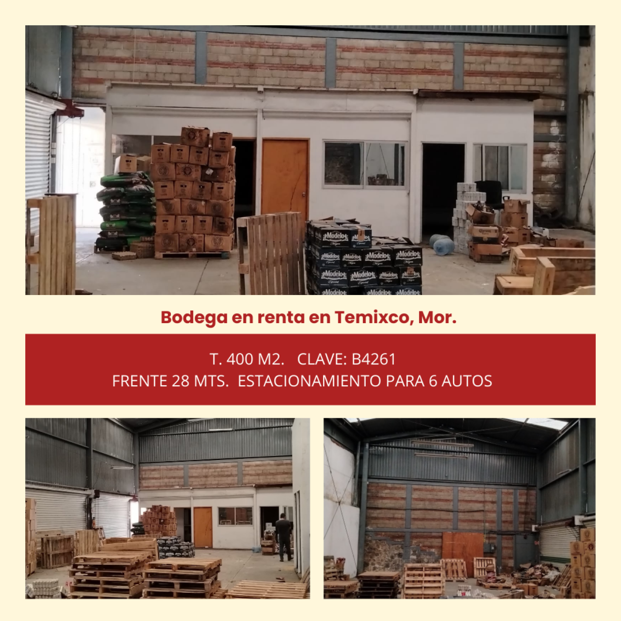 Bodegas en Temixco
