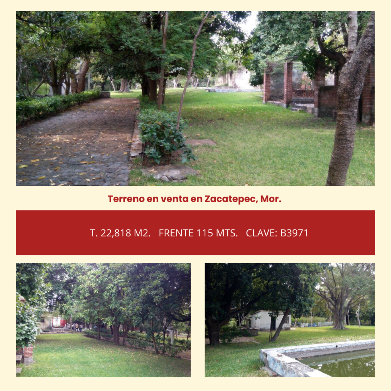 Terrenos en Zacatepec