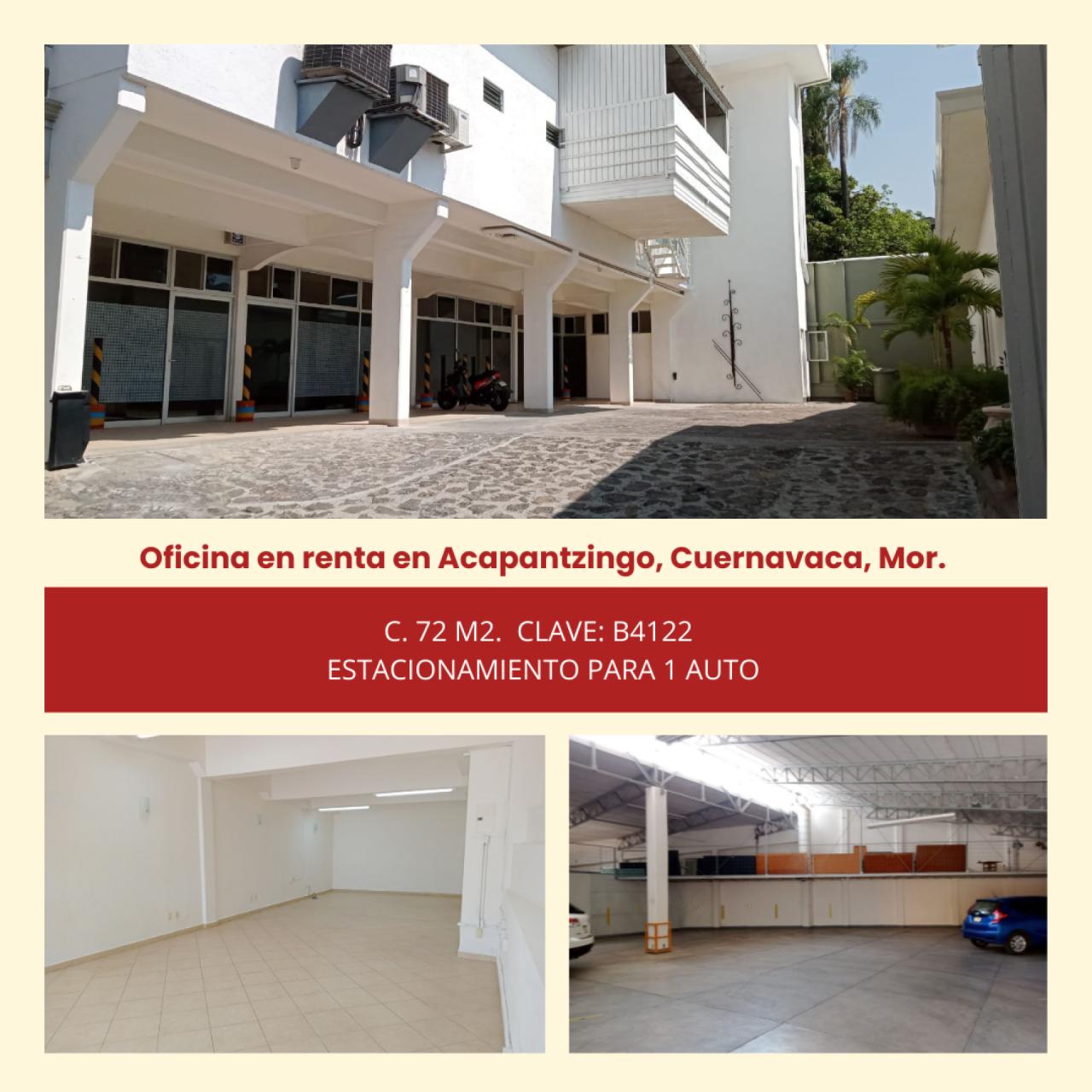 Oficinas en Acapantzingo