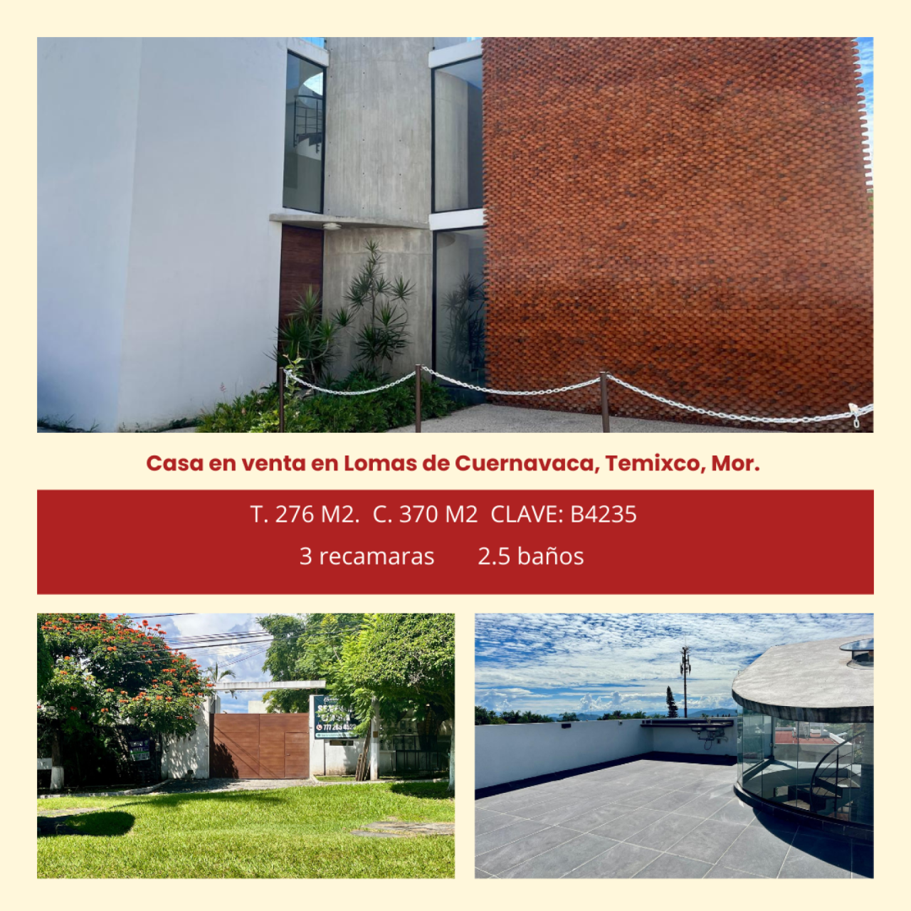 Casas en Lomas de Cuernavaca