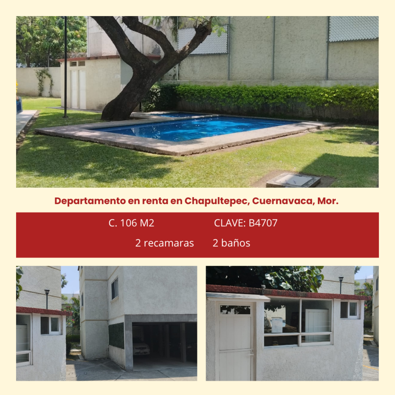 Departamentos en Chapultepec