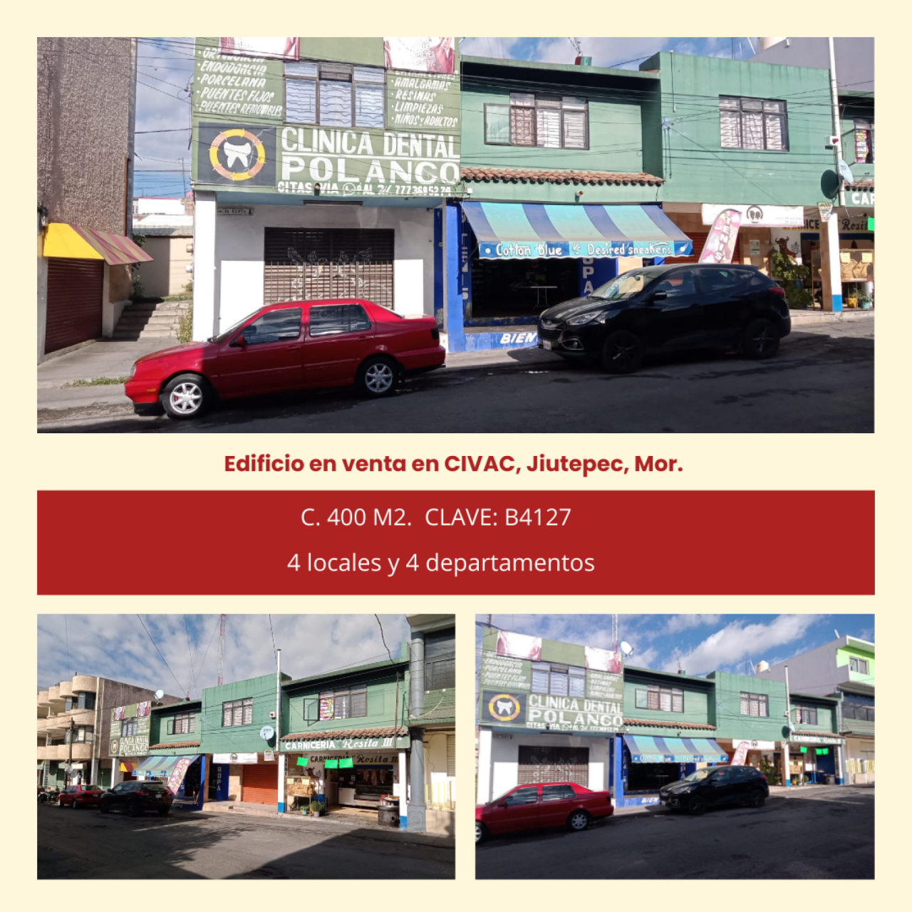 Locales comerciales en Civac