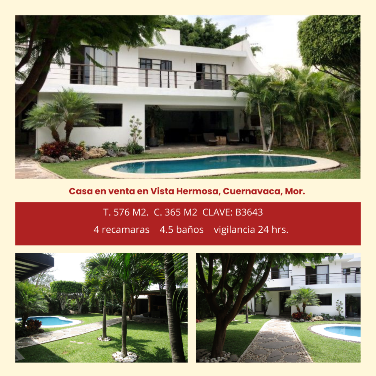 Casas en Vista Hermosa