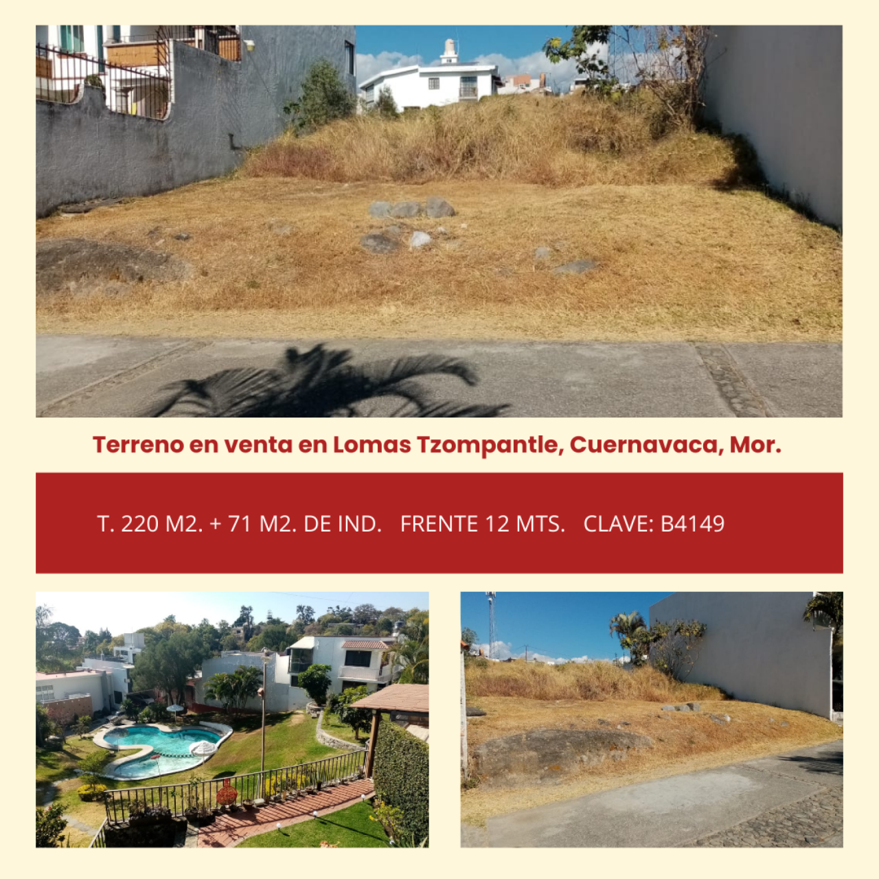 Terrenos en Lomas de Zompantle