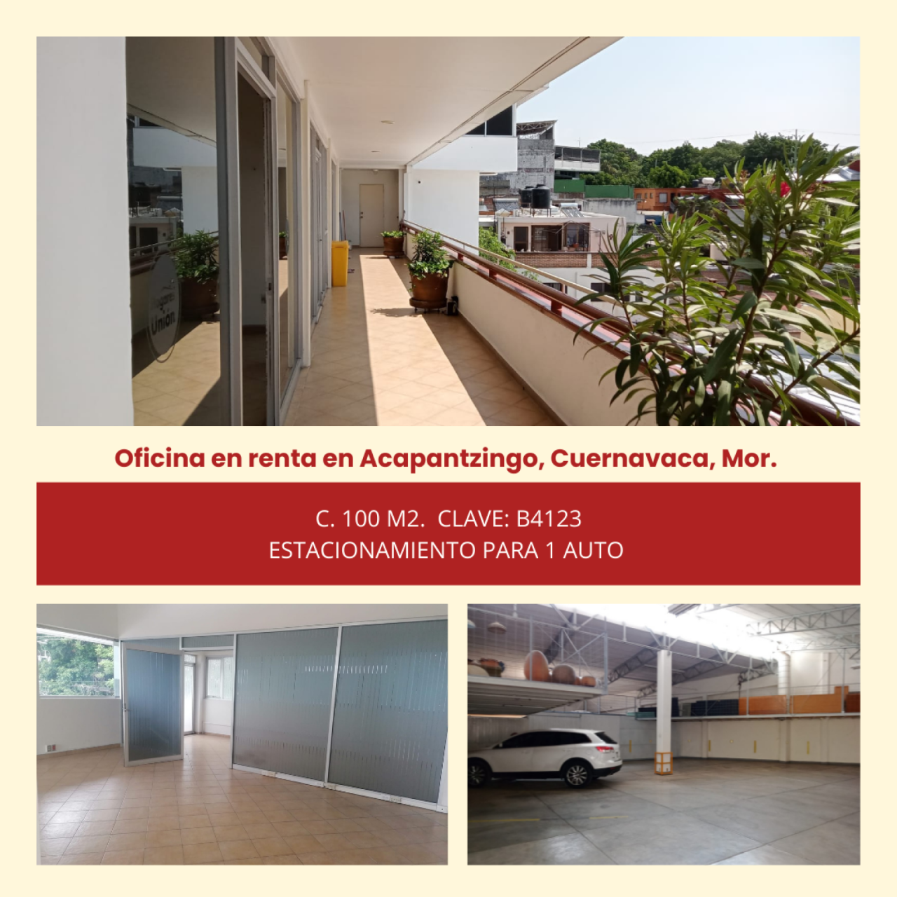 Oficinas en Acapantzingo