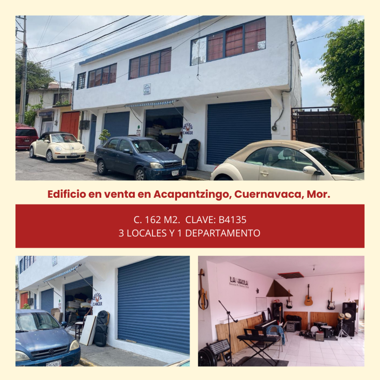 Locales comerciales en Acapantzingo