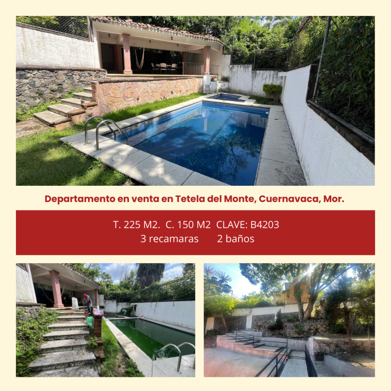 Departamentos en Tétela del Monte