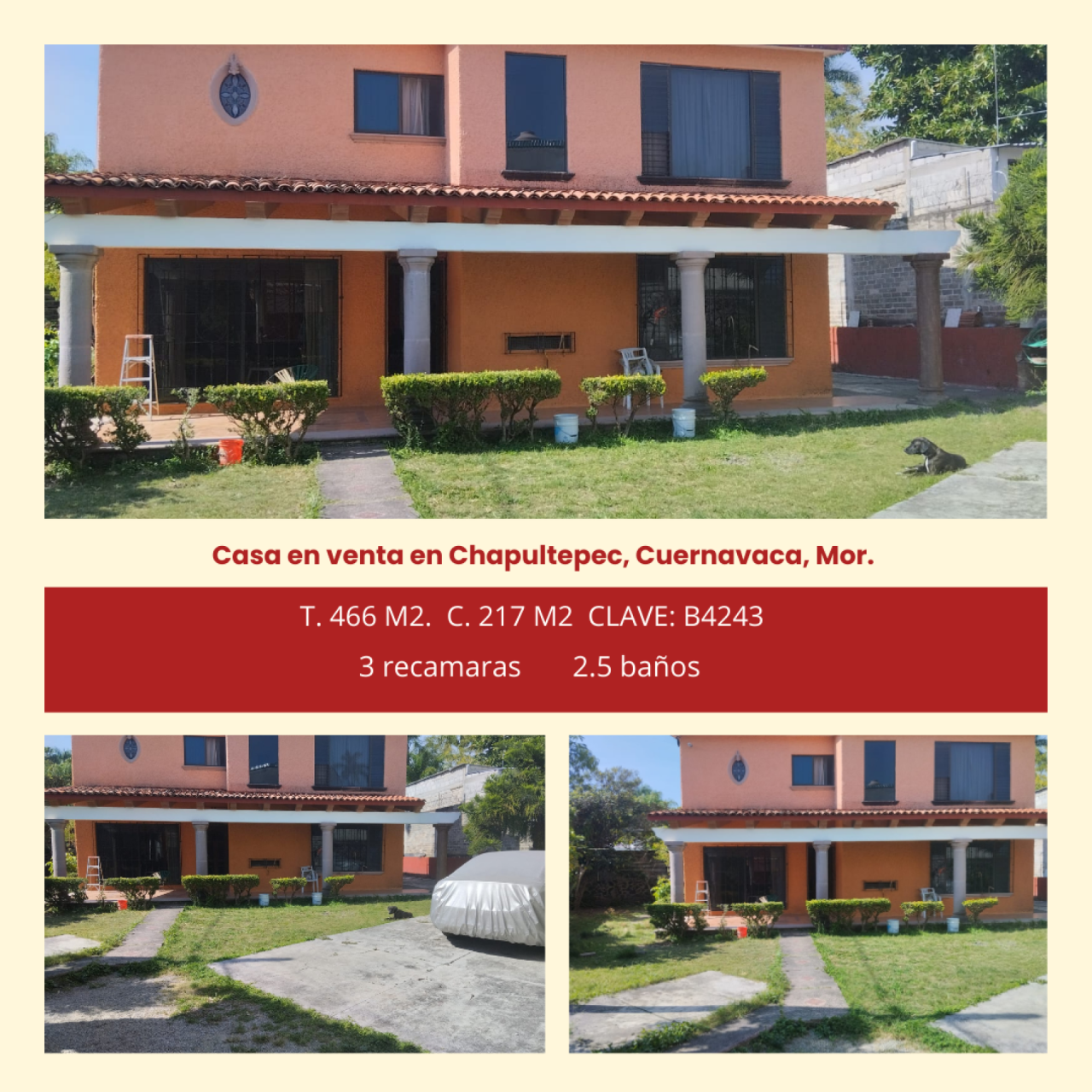 Casas en Chapultepec