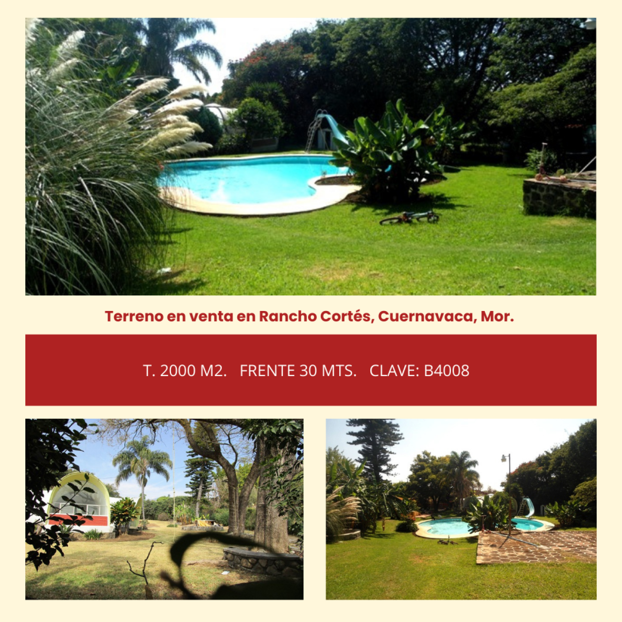 Terrenos en Rancho Cortes