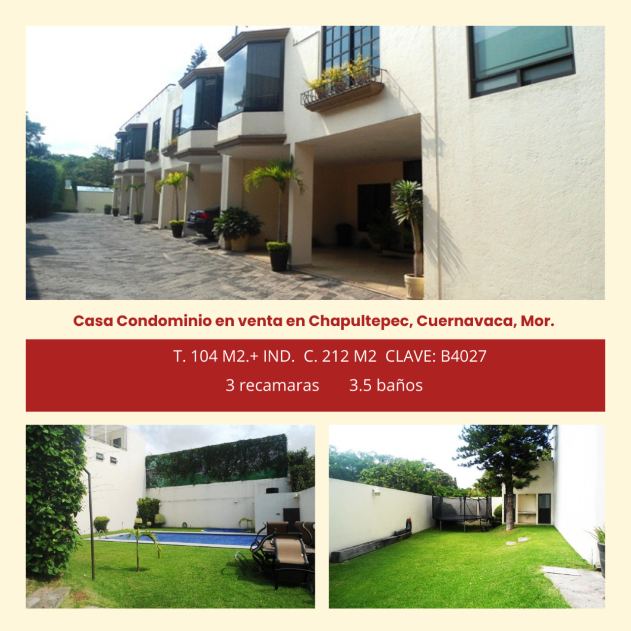 Condominios en Chapultepec