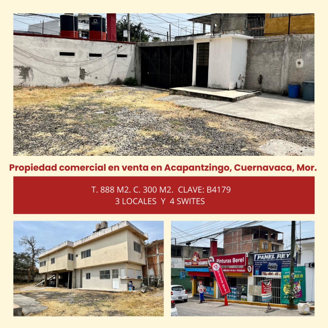 Locales comerciales en Acapantzingo