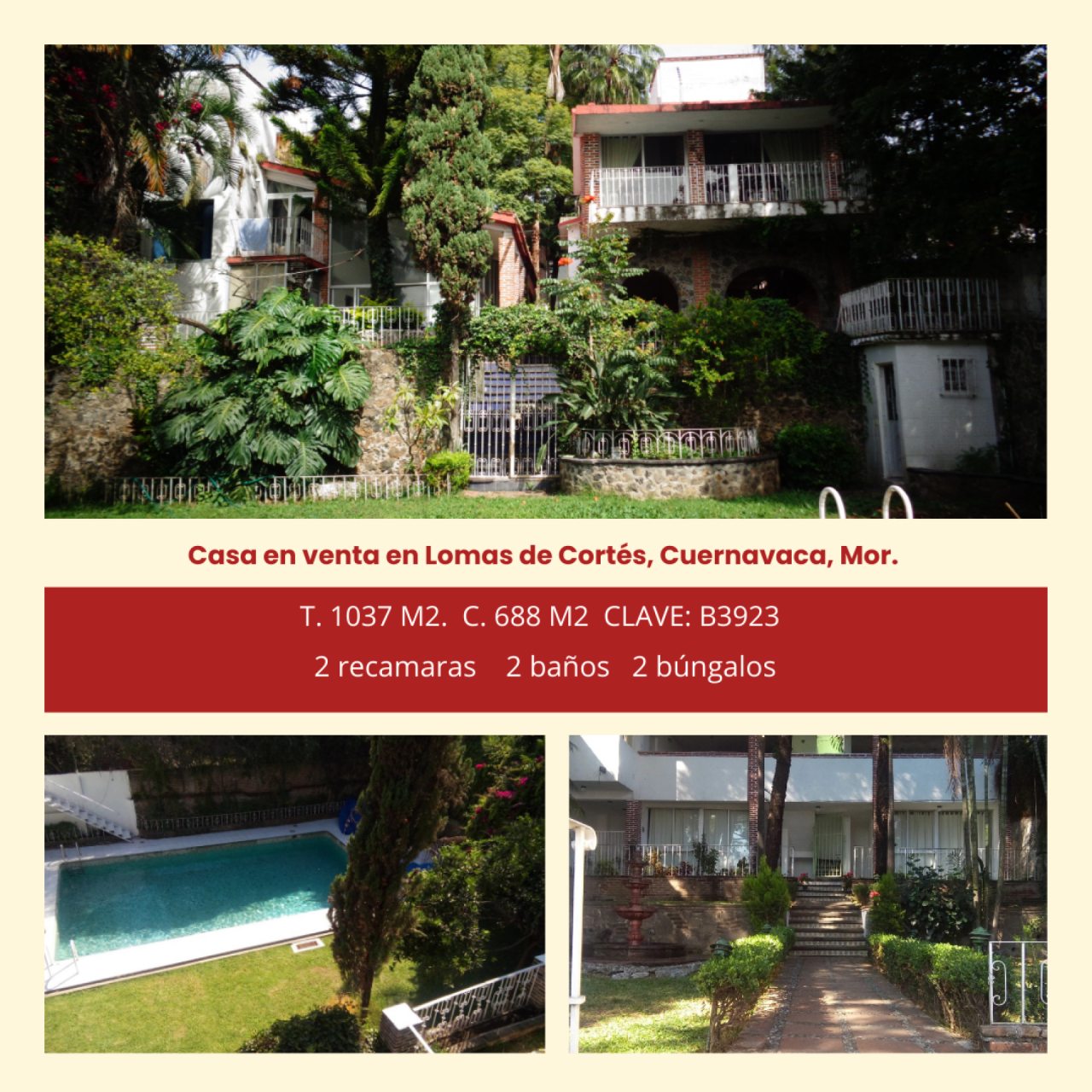 Casas en Lomas de Cortes