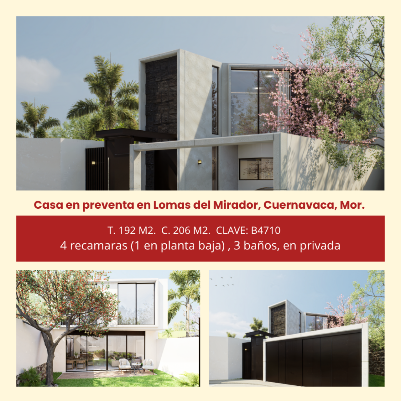 Casas en Lomas del Mirador