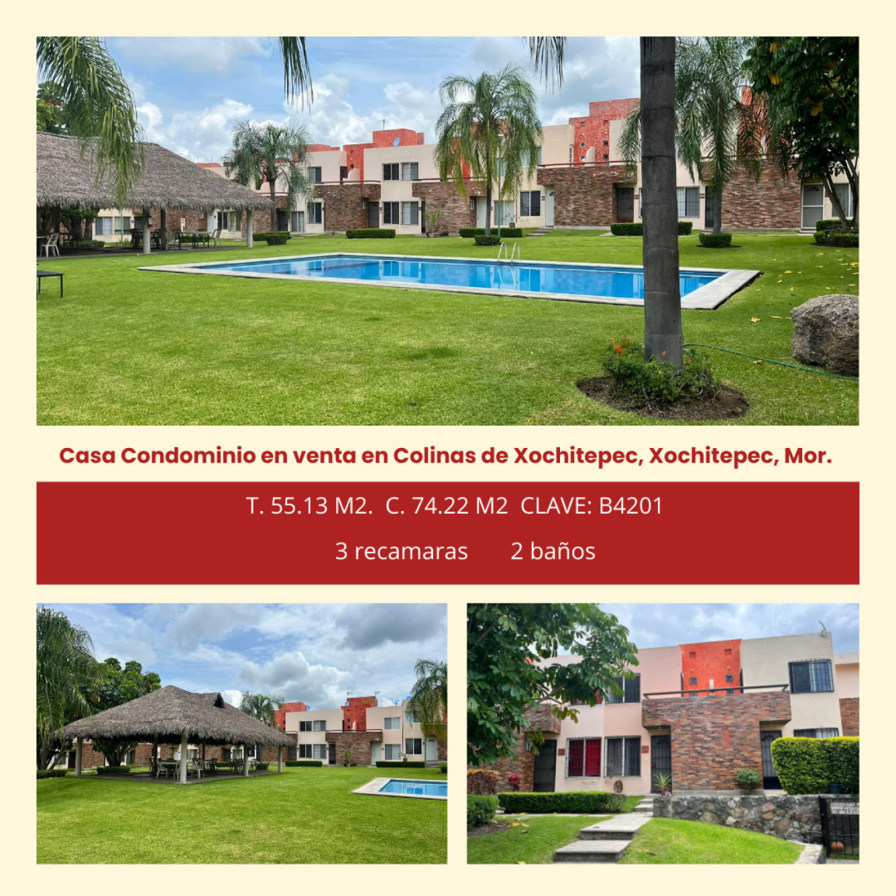Condominios en Colinas de Xochitepec