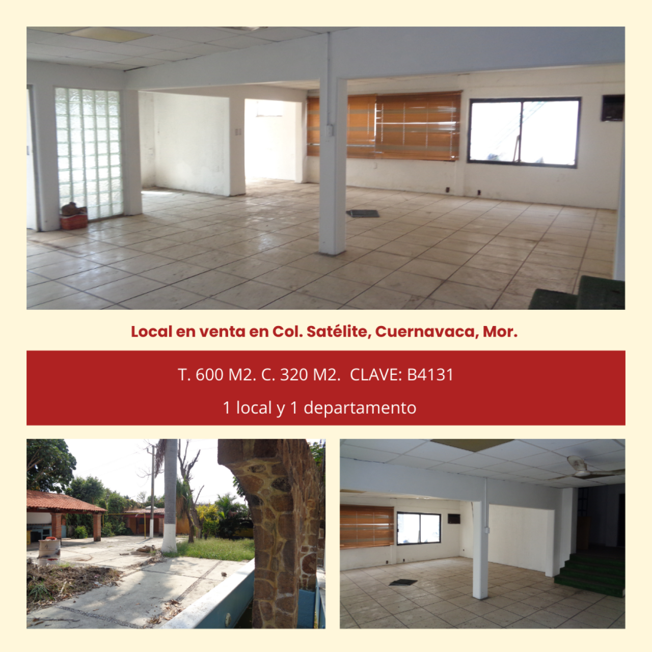 Locales comerciales en Col. Satélite