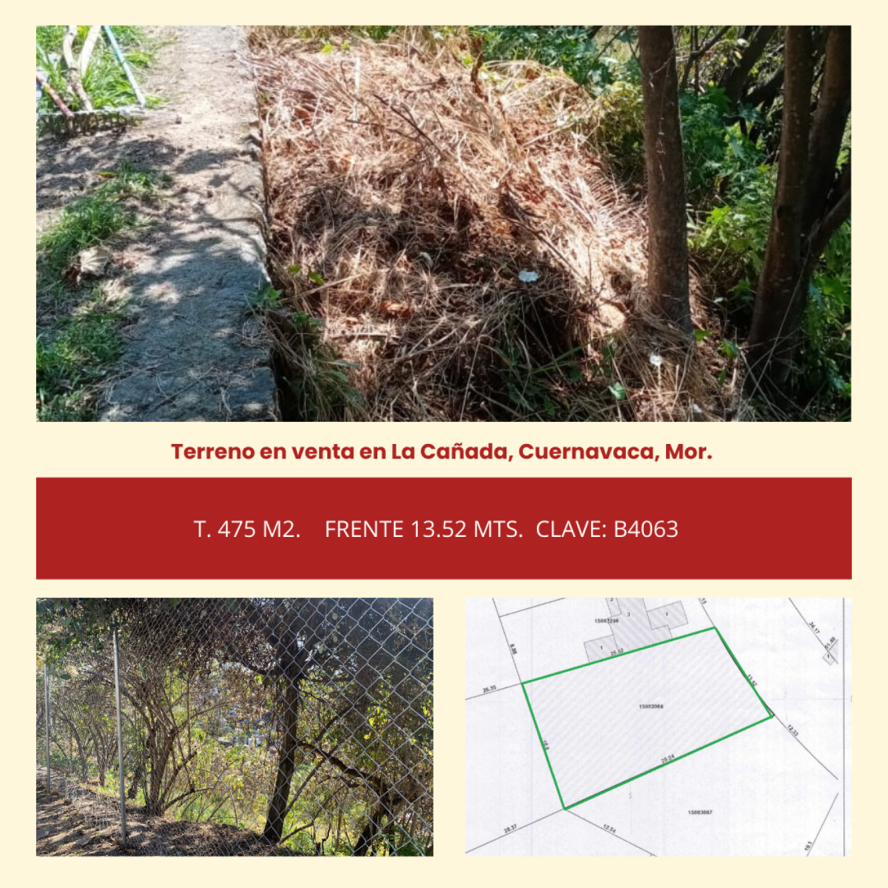 Terrenos en Rancho Tetela